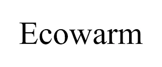 ECOWARM Trademark Image