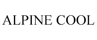 ALPINE COOL Trademark Image