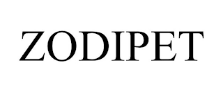 ZODIPET Trademark Image