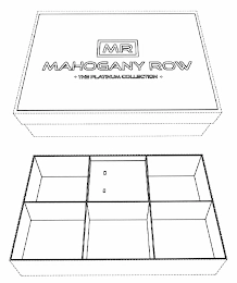 MR MAHOGANY ROW THE PLATINUM COLLECTION Trademark Image