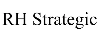 RH STRATEGIC Trademark Image