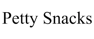 PETTY SNACKS Trademark Image