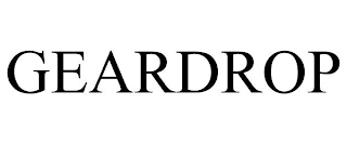 GEARDROP Trademark Image