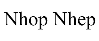 NHOP NHEP Trademark Image