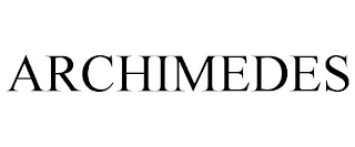 ARCHIMEDES Trademark Image