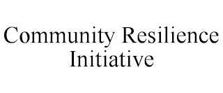 COMMUNITY RESILIENCE INITIATIVE Trademark Image