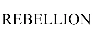 REBELLION Trademark Image