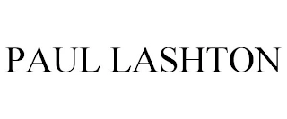 PAUL LASHTON Trademark Image