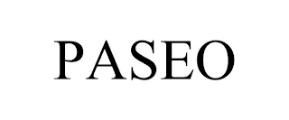 PASEO Trademark Image
