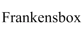 FRANKENSBOX Trademark Image