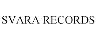 SVARA RECORDS Trademark Image