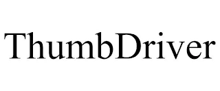 THUMBDRIVER Trademark Image