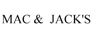 MAC & JACK'S Trademark Image