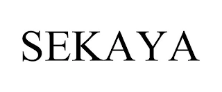 SEKAYA Trademark Image