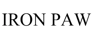 IRON PAW Trademark Image