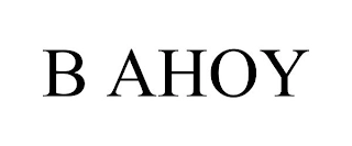 B AHOY Trademark Image