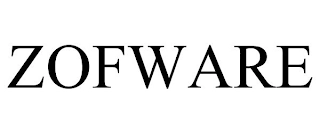 ZOFWARE Trademark Image