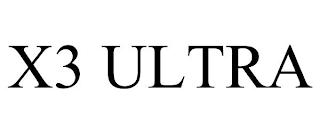 X3 ULTRA Trademark Image