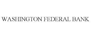 WASHINGTON FEDERAL BANK Trademark Image