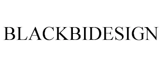 BLACKBIDESIGN Trademark Image