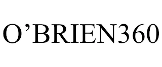 O'BRIEN360 Trademark Image