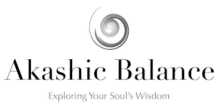 AKASHIC BALANCE EXPLORING YOUR SOUL'S WISDOM Trademark Image