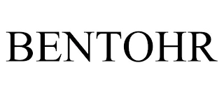 BENTOHR Trademark Image