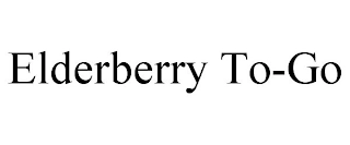 ELDERBERRY TO-GO Trademark Image