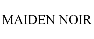 MAIDEN NOIR Trademark Image