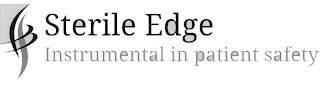 SE STERILE EDGE INSTRUMENTAL IN PATIENTSAFETY Trademark Image