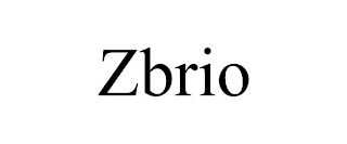 ZBRIO Trademark Image