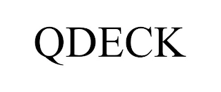 QDECK Trademark Image