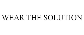 WEAR THE SOLUTION Trademark Image