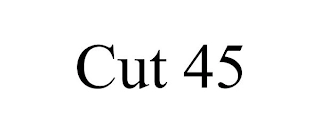CUT 45 Trademark Image