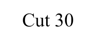 CUT 30 Trademark Image