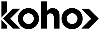 KOHO Trademark Image