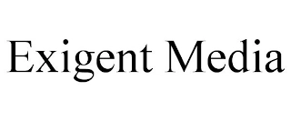 EXIGENT MEDIA Trademark Image