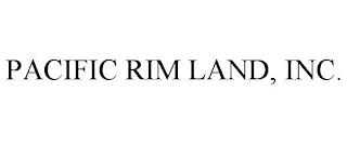 PACIFIC RIM LAND, INC. Trademark Image