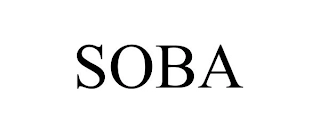 SOBA Trademark Image