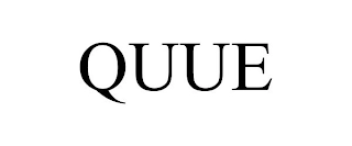 QUUE Trademark Image