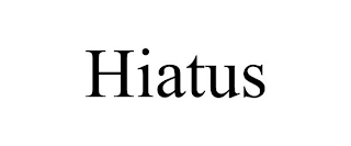 HIATUS Trademark Image