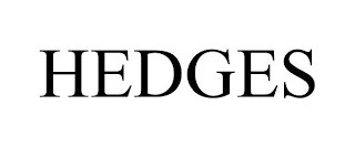 HEDGES Trademark Image