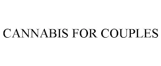 CANNABIS FOR COUPLES Trademark Image