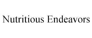 NUTRITIOUS ENDEAVORS Trademark Image