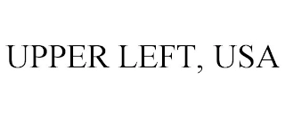 UPPER LEFT, USA Trademark Image