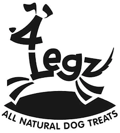 4LEGZ ALL NATURAL DOG TREATS Trademark Image