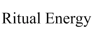 RITUAL ENERGY Trademark Image