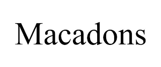 MACADONS Trademark Image