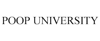 POOP UNIVERSITY Trademark Image