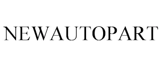NEWAUTOPART Trademark Image